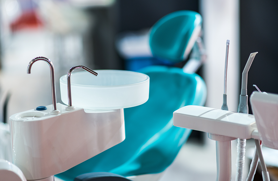 Dental Chair with Tools